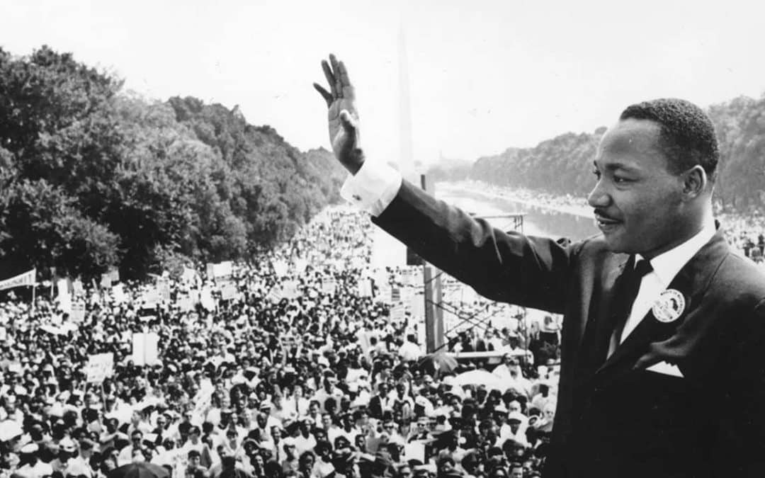 How did Martin Luther King overcome his fear of public speaking?